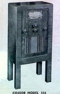 Parmi les derniers modèles Cossor